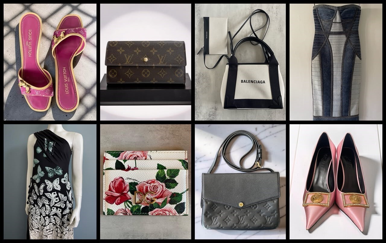 Preowned Women's Designer Fashion & Accessories available at The Shopping Cart